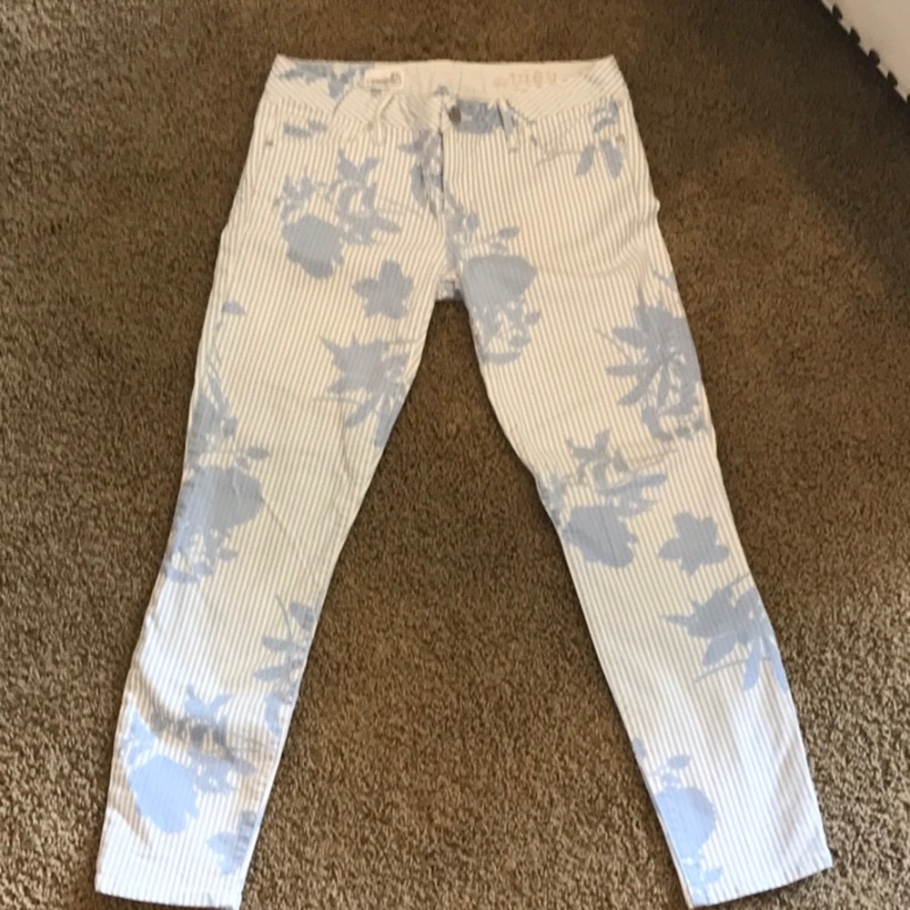 Gap Floral Print Jeans